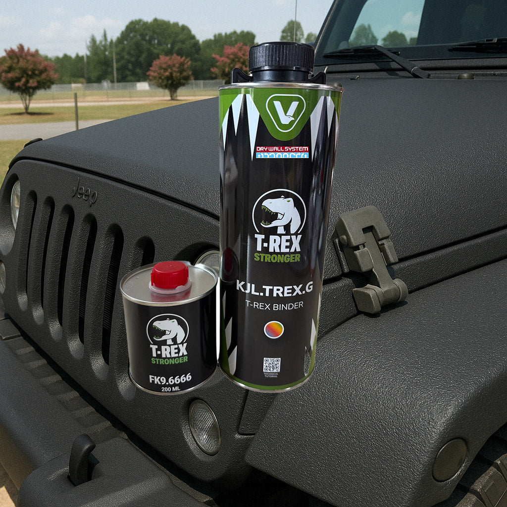 VERNICE GOFFRATA 1 LT IVAT T-REX - NERO -VERDE -GRIGIO COLORI RAL A SCELTA