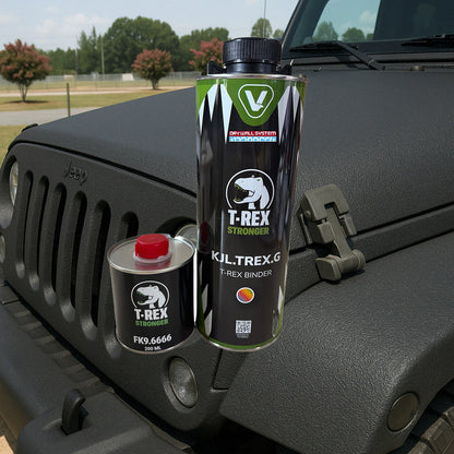 VERNICE GOFFRATA 1 LT IVAT T-REX - NERO -VERDE -GRIGIO COLORI RAL A SCELTA