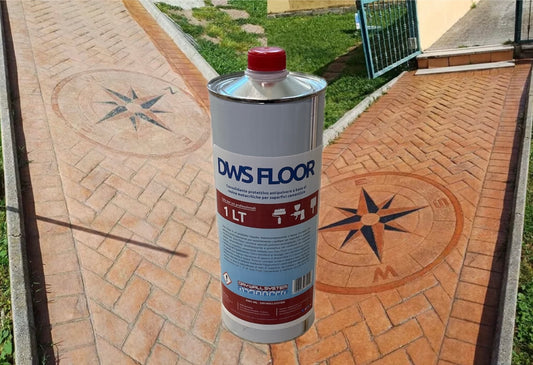 Dws Floor H2o Finitura trasparente all'acqua per cemento e stampati - 1 litro