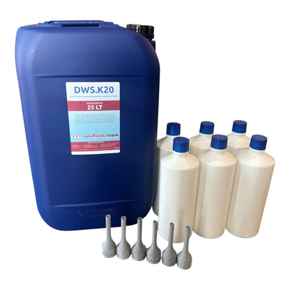 DWS.K20 – KIT COMPLETO Barriera Chimica contro Umidità di Risalita