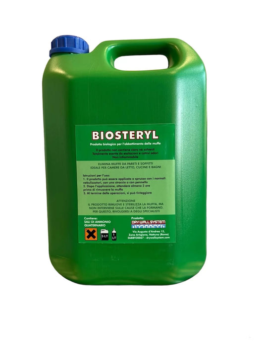 Biosteryl - Antimuffa biologico, a base di sterilizzanti e antimicotici – 5 Lt