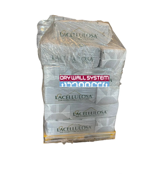 Cellulosa in fiocchi - Pallet 16 balle da 12,5 kg