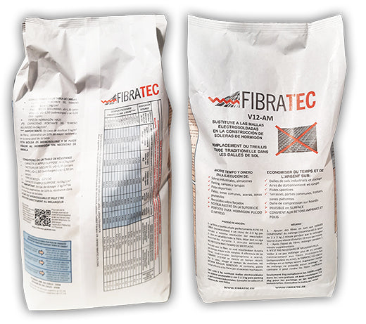 Fibra di vetro AR per pavimentazione in CLS confezione 1 kg